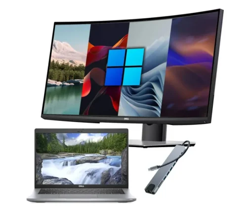 Dell Latitude 5420 + Monitor Curvo Dell Latitude 5420 + Monitor Curvo 34" Dell UltraSharp + Docking USB-C 10 in 1 | i7-1185G7 | 16Gb RAM | Win11Pro