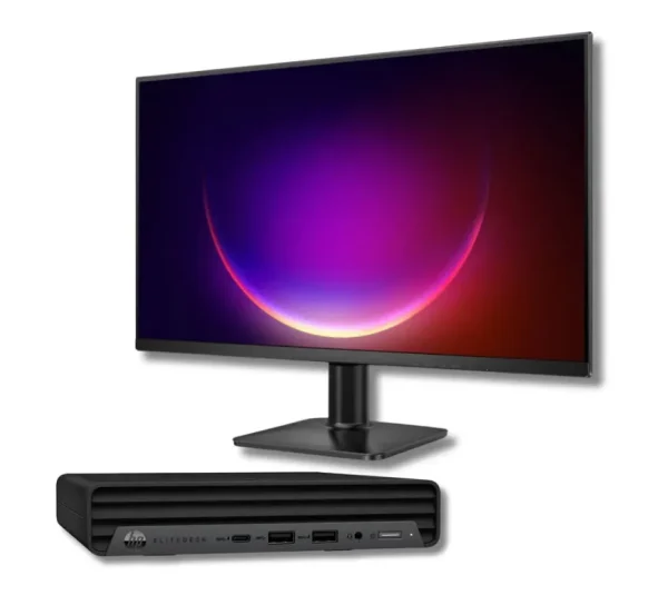 HP EliteDesk 800 G6 + monitor Philips 27 HP EliteDesk 800 G6 Mini | Intel Core i5-10500T | Win11Pro + Monitor Philips 27E2N 27” FullHD