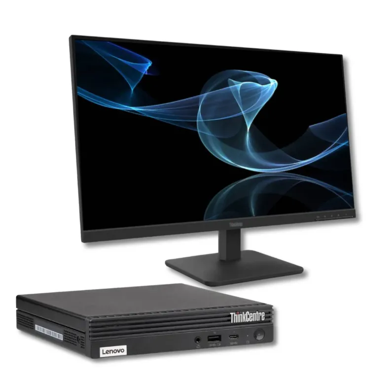 Lenovo ThinkCentre M70q + ThinkVision S27-4e | i5-10400T | 16Gb RAM | 512Gb SSD |Win11Pro
