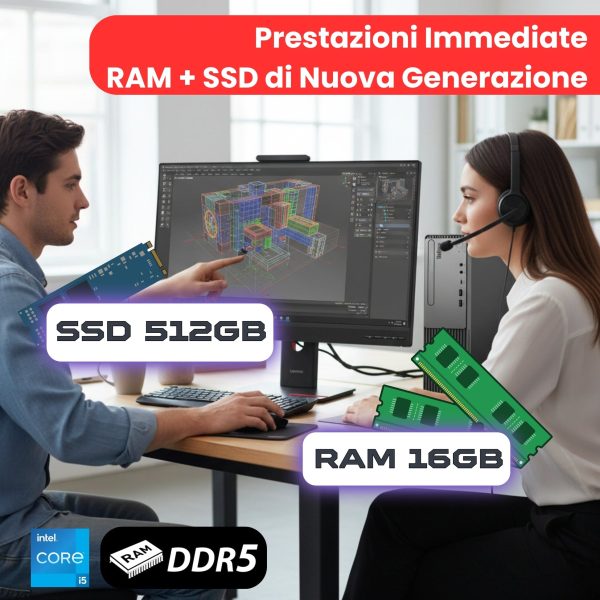 3_f8595e66-188a-4f5f-9cf2-60e7c4303062.jpg Bundle Lenovo Neo 30s Gen 5 SFF | Intel Core i5-13420H | Ram 16GB | SSD 512GB Monitor ThinkVision 24" VoIP Windows 11 Pro - NUOVO