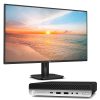 800g5monitor.jpg Bundle Postazione Completa | HP 800 G5 Mini i5 + Monitor Philips 27" FHD Multimediale Nuovo Windows 11 Pro