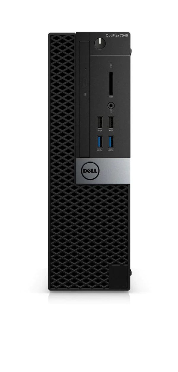 DellOptiplex7040SFF_6.jpg Bundle Dell Optiplex | Intel Core Sesta Gen | Ram fino a 32GB | SSD fino a 1TB | Windows 11 Pro + Monitor 27" FullHD + Kit Mouse e tastiera il Bundle Completo per il Tuo Ufficio