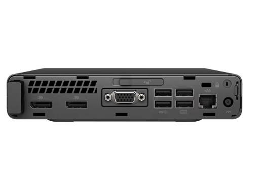 ELITEDESK-DIETRO.png COMPUTER RICONDIZIONATO HP ELITEDESK 800 G4 TINY CORE I5-8500T RAM 8GB SSD 256GB WINDOWS 11 PRO GRADO A