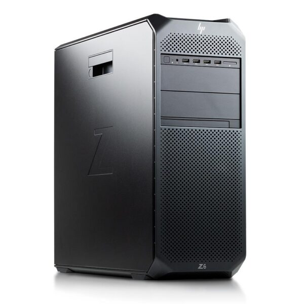 HP-Z6-G4-TW-MAIN-4USB-FRONT-3-1.jpg WORKSTATION RICONDIZIONATO HP Z6 G4 2x XEON GOLD 5222 RAM 16GB DDR4 SSD 512GB WINDOWS 11 PRO NVIDIA QUADRO P620 2GB GRADO A