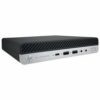 COMPUTER RICONDIZONATO HP PRODESK 600 G5 TINY CORE I3-8100T RAM 8GB SSD 128GB WINDOWS 11 PRO GRADO A