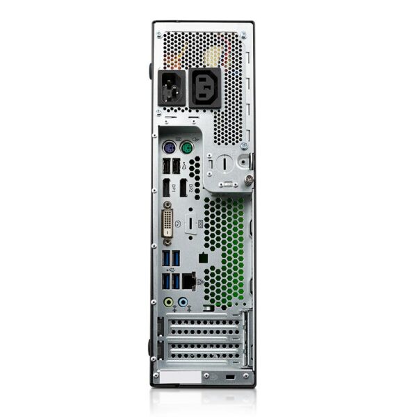 fujitsu-esprimo-d738-sff-back.jpg COMPUTER RICONDIZIONATO FUJITSU ESPRIMO D738 SFF CORE I5-8400 RAM 8GB SSD 256GB WINDOWS 10 PRO GRADO A