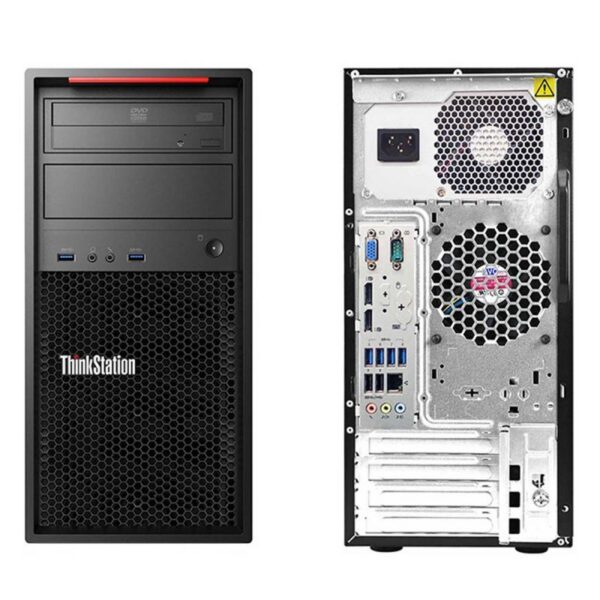 lenovo-p320-mt-main-back-1.jpg WORKSTATION RICONDIZIONATO LENOVO THINKSTATION P320 XEON E3-1240 V6 RAM 16GB NVME 256GB + HDD 1TB WINDOWS 10 PRO AMD R9 350 2GB GRADO A – SUPER PROMO